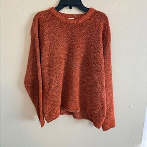 Vintage Columbia Rust Crew Neck Sweater